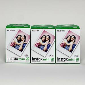 富士フイルム チェキ instax mini フィルム JP2x3箱（10枚入り2パック入り×3箱）60枚撮れます。期限2025年12月〜2026年1月