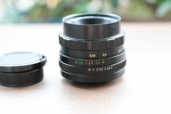 送料無料 分解清掃済み Helios-44M 58mm f2 ヘリオス M42ぐるぐるボケ オールドレンズ 単焦点 ヘリオス44-2 007