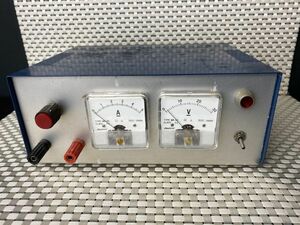 yk★通電確認済み☆LEAD 直流安定化電源 装置 無線電源設備 POWER SUPPLY 特殊装置 現状品★