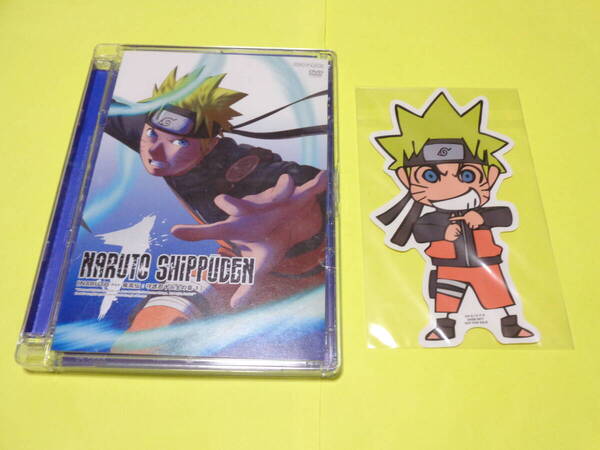 セル版 DVD/NARUTO ナルト 疾風伝 守護忍十二士の章 1 オリジナルステッカー 付き