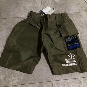 ruggedworks 水陸両用ハーフパンツ カーキ オリーブ 水着