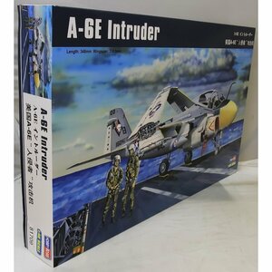 【中古】ホビーボス 1/48 エアクラフトシリーズ A-6E イントルーダー プラモデル