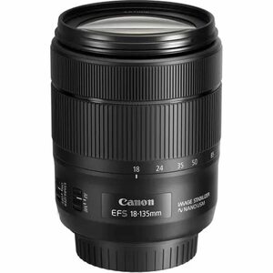 【中古】Canon 標準ズームレンズ EF-S18-135? F3.5-5.6 IS USM APS-C対応