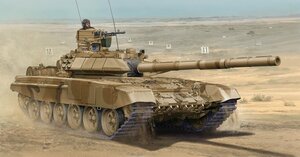 【中古】トランペッター 1/35 T-90C主力戦車 ”鋳造砲塔” プラモデル