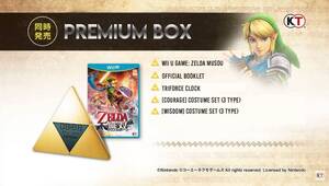 【中古】ゼルダ無双 プレミアムBOX (初回特典「勇気」コスチュームセット3種 同梱) - Wii U