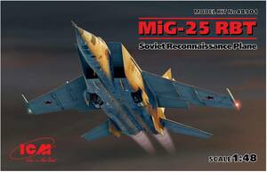 【中古】ICM 1/48 ミグ MiG-25 RBT 48901 プラモデル