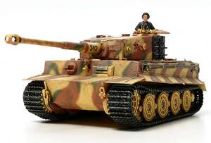 【中古】タミヤ(TAMIYA) 1/48 ミリタリーミニチュアシリーズ No.75 ドイツ陸軍 重戦車 タイガー I 後期生産型 プラモデル 325