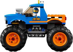 【中古】レゴ(LEGO) シティ モンスタートラック 60180 ブロック おもちゃ 男の子 車
