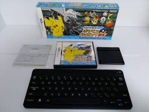 【中古】バトル&ゲット ポケモンタイピングDS (クロ)