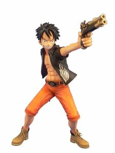 【中古】DOOR PAINTING COLLECTION FIGURE ワンピースシリーズ第1弾 モンキー・D・ルフィ 三銃士Ver. (1/7スケ