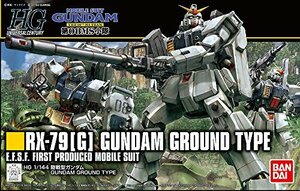 【中古】HGUC 機動戦士ガンダム 第08MS小隊 陸戦型ガンダム 1/144スケール 色分け済みプラモデル