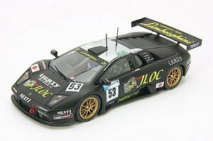 【中古】エブロ 1/43 43784 ランボルギーニ ムルシエラゴ JLOC ルマン 2006 ブラック 完成品