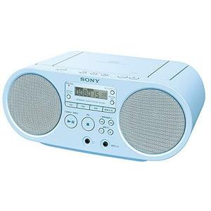 【中古】ソニー CDラジオ ZS-S40 : FM/AM/ワイドFM対応 ブルー ZS-S40 L
