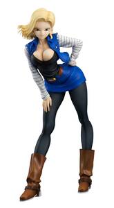 【中古】ドラゴンボールギャルズ ドラゴンボールZ 人造人間18号 約19cm PVC&ABS製 塗装済み完成品フィギュア