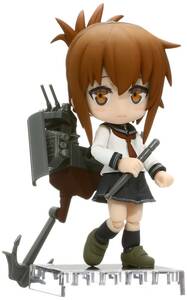 【中古】コトブキヤ キューポッシュ 艦隊これくしょん -艦これ- 電 ノンスケール PVC製 塗装済み可動フィギュア