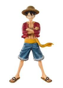 【中古】フィギュアーツZERO ONE PIECE 麦わらのルフィ 約140mm ABS&PVC製 塗装済み完成品フィギュア