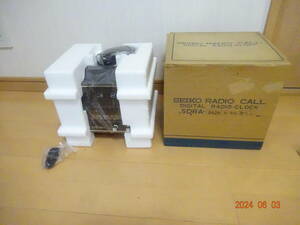 SEIKO RADIO CALL SDRA-942 ビンテージ クロックラジオ パタパタ時計 多分未使用品 FM/AMラジオ 昭和レトロ