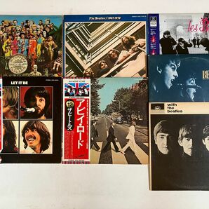 LPレコード 中古品 ビートルズ/ レット・イット・ビー ほか ７枚まとめて The Beatles 