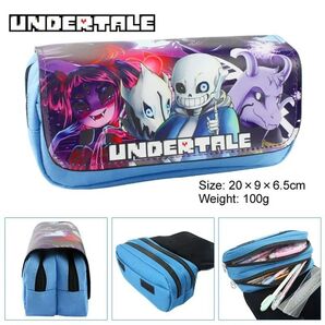 UNDERTALE サンズ 筆箱 アンダーテール アンダーテイル マルチケース 大容量 ポーチ