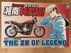  Aoshima ZII Kawasaki 750RS Shonan original love collection!.. at that time old car . mileage kachi up 