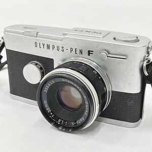 シャッターOK OLYMPUS オリンパス PEN-FT ペン　F.ZUIKO Auto-S 1:1.8 38mm 一眼レフ フィルムカメラ マニュアルフォーカス　R尼0511