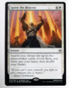 MTG英語/Ignite the Beacon(狼煙上げ)/灯争大戦/レア