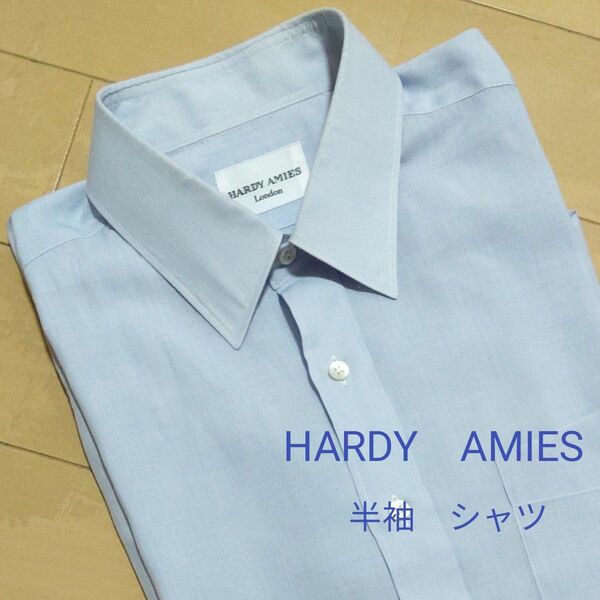 HARDY AMIES LONDON ハーディエイミス　半袖　ワイシャツ