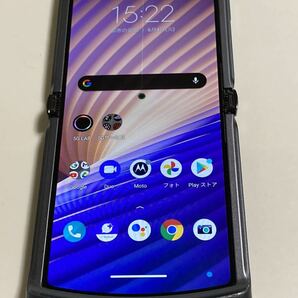 訳あり motorola razr 5G ポリッシュグラファイト ソフトバンク SIMロック解除済み 256GB バージョン11白ロム スマホ本体 送料無料 P38