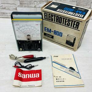 *1 иен ~* SANWA Sanwa аналог тестер EM-800 тестер 