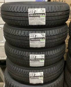 【送料無料】ブリヂストン エコピアNH200C 155/65R13 73S 新品4本セット 2022年製 ◆売切り◆軽自動車 ワゴンＲ ライフ ゼスト アルト