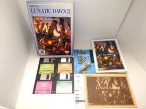 26198【PCゲーム】PC-9800　ルナティックドーン2　LUNATIC DAWN II　3.5&#34;2HD HDD専用　ARTDINK◆動作未チェック