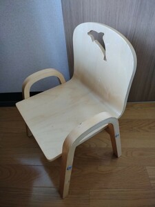 [ new goods ] for children chair dolphin design [ unused ]