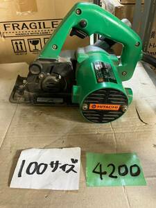 日立工機 HITACHI PSD-3 集じん丸のこ 80mm 職人 業者 建築 木材 電気工具 電動工具 道具 大工道具 当時物 通電未確認 現状品 u4200