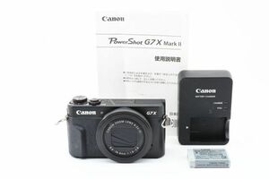 #t140★美品★ Canon キャノン PowerShot G7X Mark II ブラック