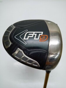 Callaway GOLF FT9 TOUR 1W 9.5度 flex:S メンズ右 ROMBAX 7X07 FUJIKURA キャロウェイ ランバックス ドライバー ヘッドカバー付き