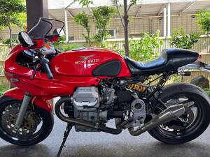 MOTOGUZZI 1100 sport Moto Guzzi Cafe Ohlins FCR custom действующий в единственном экземпляре 