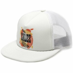 ※新品未使用 CALEE キャリー CALEE FEATHER LOGO PRINT MESH CAP メッシュキャップ