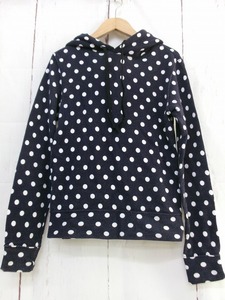 COMME des GARCONS COMME des GARCONS コムデギャルソン コムデギャルソン ドットパーカー トレーナー ブラック XS RJ-T027 AD2012