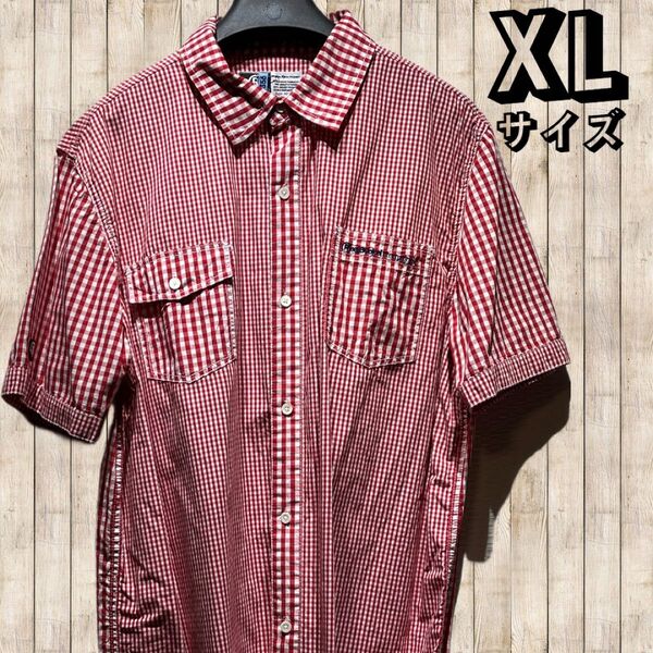 ◇リアルビーボイス◇半袖◇シャツ◇チェック柄◇サイズXL◇クリーニング済み◇