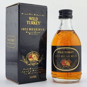 【全国送料無料】WILD TURKEY 1855 RESERVE BARREL PROOF BOURBON WHISKEY 【BATCH No.W-T-01-94】55度 50ml【ワイルドターキー】