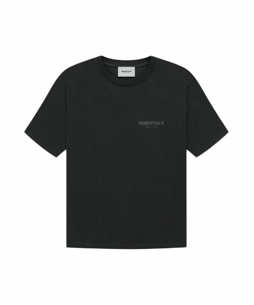 FOG ESSENTIALS リフレクターロゴ半袖Tシャツ　ブラック