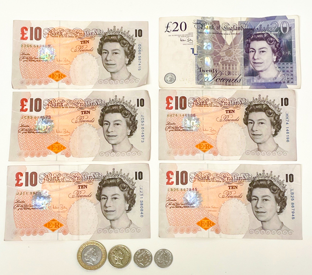 イギリス 20ポンド 紙幣/1970年～】 英 TWENTY POUNDS/￡20