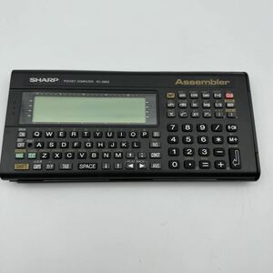 [ all country postage 520]SHARP pocket computer -PC-G802 POCKET COMPUTER pocket computer Assembler