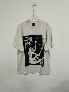 SAINT MICHAEL tシャツ セントマイケル Mercy Tee Vintage White SM-S23-0000-019 デビルプリント ヴィンテージ 半袖 希少 中古 Mサイズ