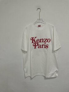 KENZO ケンゾー KENZO xヴェルディVERDY 24SS 【LOOSE T SHIRT FFE52TS1184SO】フロント ロゴ 半袖 中古 Mサイズ