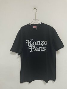 KENZO ケンゾー KENZO xヴェルディVERDY 24SS 【LOOSE T SHIRT FFE52TS1184SO】フロント ロゴ 半袖 中古 Mサイズ