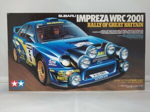 （ジャンク扱い）1/24 スバル インプレッサ WRC 2001 ラリー・オブ・グレートブリテン ディスプレイモデル　プラモデル　タミヤ