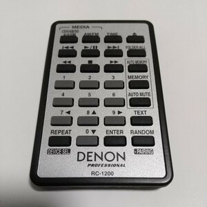 ★ DENON オールインワン メディアプレイヤー DN-300Z / DN-300ZB 用リモコン RC-1200 ★ 24531