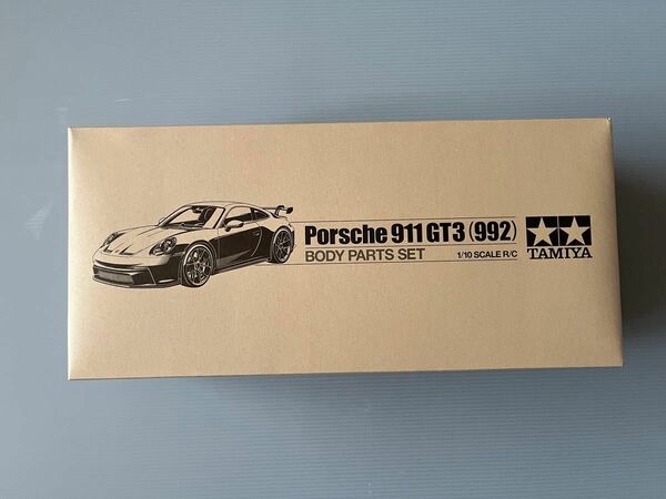 新品未使用 タミヤ ポルシェ 911 GT3 (992) スペアボディセット　ボディパーツセット　992型