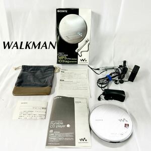 ^ SONY Sony WALKMAN Walkman CD плеер CD Walkman звук оборудование серебряный утиль CD-D-NE830 [OTAY-557]